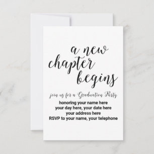Personalised Graduation Party Invitation