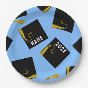 Personalised Graduation Party Paper Plates
