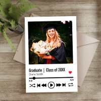 Personalised Graduation Photo Song Playlist