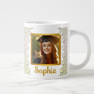 Personalised Graduation Photos Student Gifts Large Coffee Mug