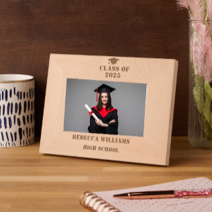 Personalised Graduation Picture Frame by Lifetime