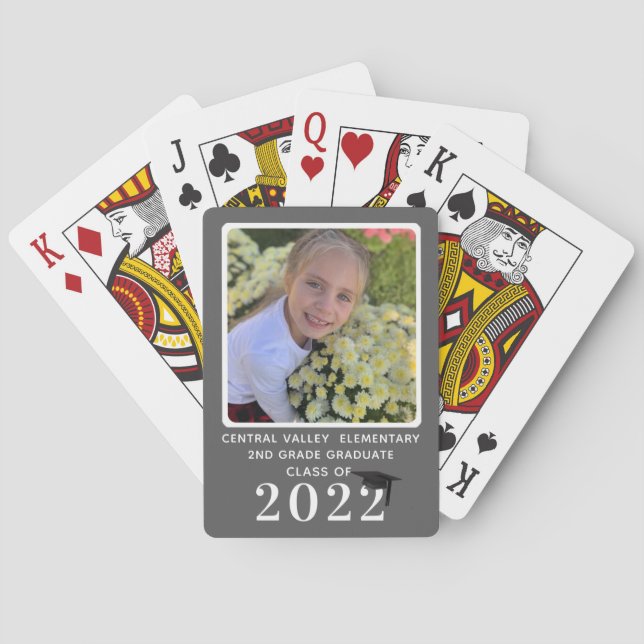 Personalised Graduation  Playing Cards (Back)