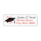 Personalised Graduation Return Address Labels