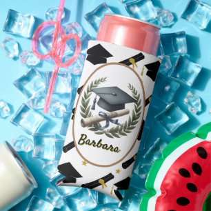 Personalised Graduation Seltzer Can Cooler