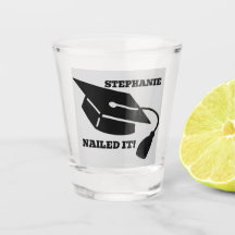 Personalised Graduation Shot Glass