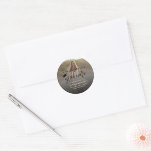 Personalised Graduation Sticker – Name and Photo
