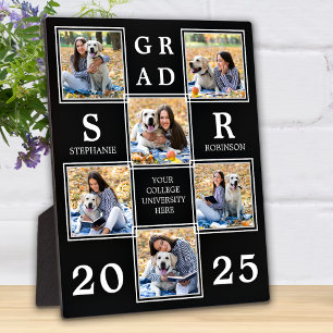 Personalised Graduation Unique Photo Collage Plaque