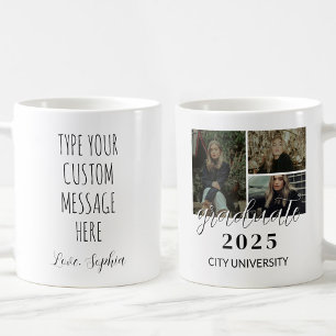 Personalised Graduation with 3 Photos Coffee Mug