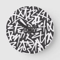 Personalised Graffiti Name Pattern — Custom Urban