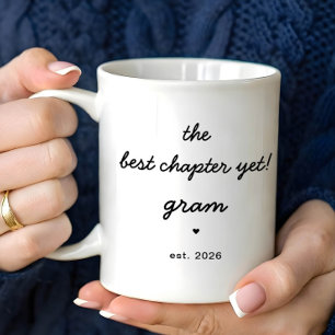 Personalised Gram Mug Best Chapter Yet
