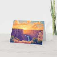 Personalised Grand Canyon National Park Card