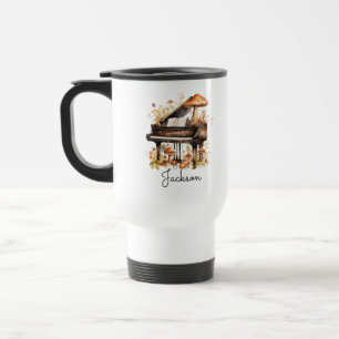 Personalised Grand Piano Mug – Custom Name 