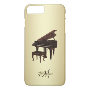 Personalised Grand Piano Music iPhone Case