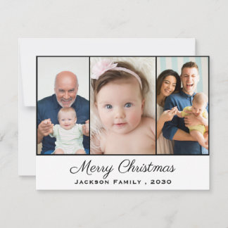 Personalised Grandad Cute Photo Christmas Holiday