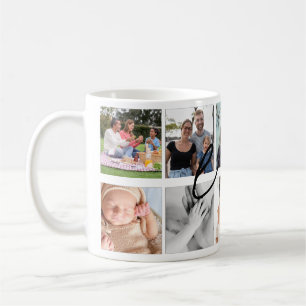 Personalised Grandchildren Photo Collage Mug 