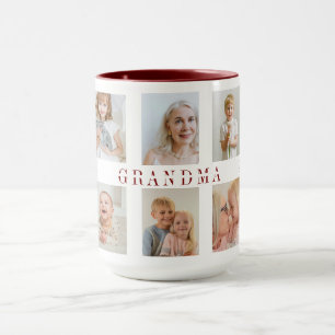 Personalised Grandma Combo Mug   Custom Photos