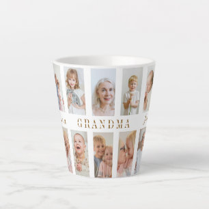 Personalised Grandma Latte Mug   Custom Photos