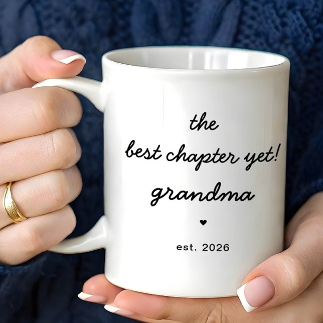 Personalised Grandma Mug Best Chapter Yet (Creator Uploaded)