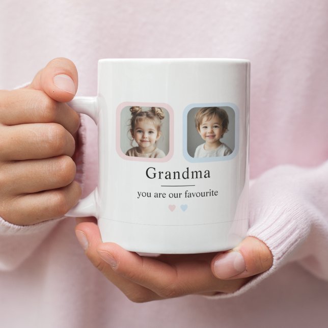 Personalised Grandma Photo Gift Coffee Mug (Creator Uploaded)