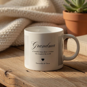 Personalised Grandma Photo Mug Custom Grandmother