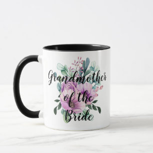 Personalised Grandmother of the Bride Groom Mug