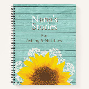 Personalised Grandmother's Stories Notebook