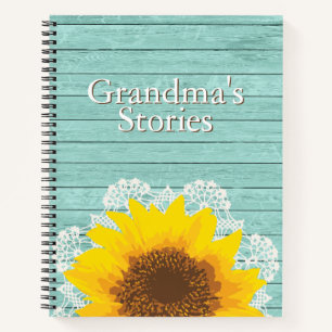 Personalised Grandmother's Stories Notebook