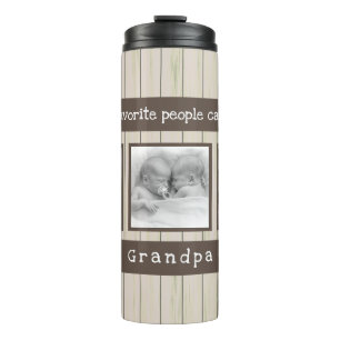 Personalised Grandpa Gifts - Photo Thermal Tumbler
