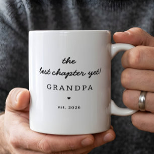 Personalised Grandpa Mug Best Chapter Yet