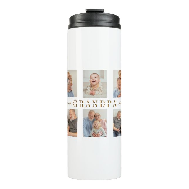 Personalised Grandpa Thermal Tumbler  (Front)