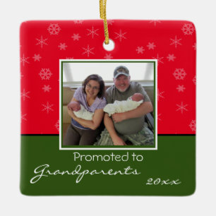 Personalised Grandparents Christmas Ornament
