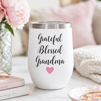 Personalised Grateful Blessed Grandma Name