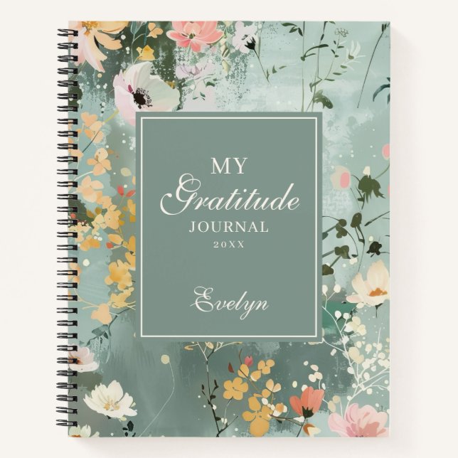 Personalised Gratitude Journal (Front)