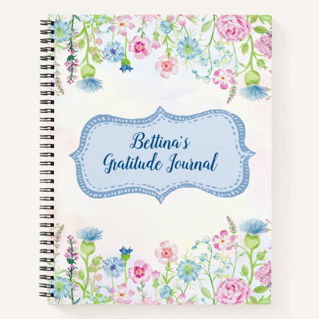Personalised Gratitude Journal (Front)