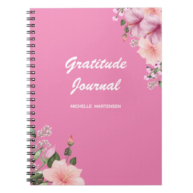 Personalised Gratitude Journal (Front)