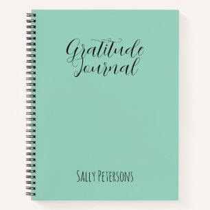 Personalised Gratitude Journal Custom Name Daily