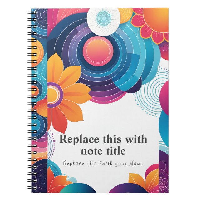 Personalised Gratitude Notebook (Front)