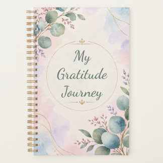 Personalised Gratitude & Wellness Planner | Aesthe