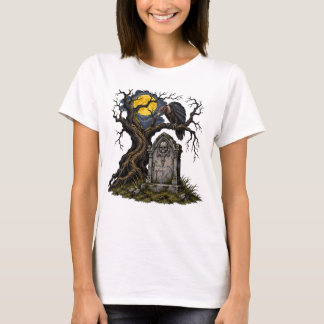 Personalised Gravestone Vulture T-Shirt