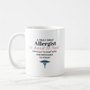 Personalised Great Allergist Quote Coffee Mug