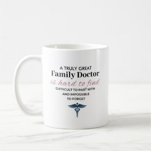 Personalised Great Family Doctor Quote Coffee Mug