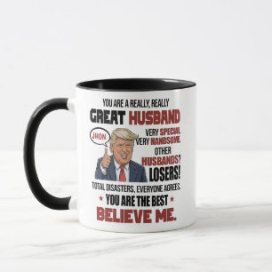 Personalised Great Husband Mug Custom Name