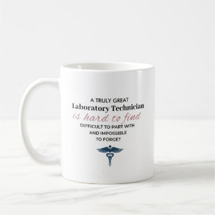 Personalised Great Laboratory Technician Quote Coffee Mug