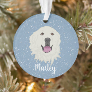 Personalised Great Pyrenees  Ornament