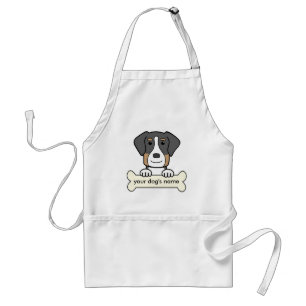 Personalised Greater Swiss Mountain Dog Standard Apron