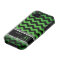 Personalised Green & Black Chevron