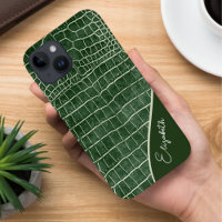 Personalised Green Crocodile