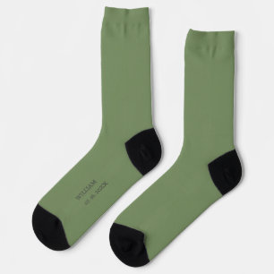 Personalised Green Dress  Socks