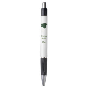 Personalised Green Graduation Class of Pens