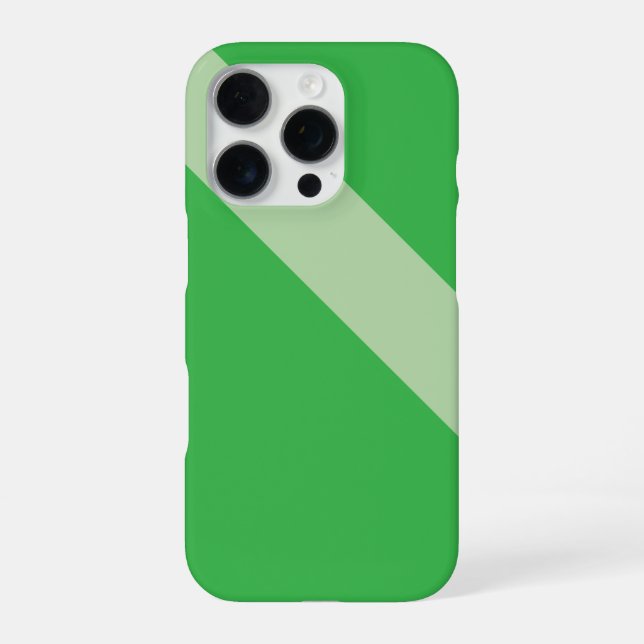 Personalised Green iPhone Case with Custom (Back)